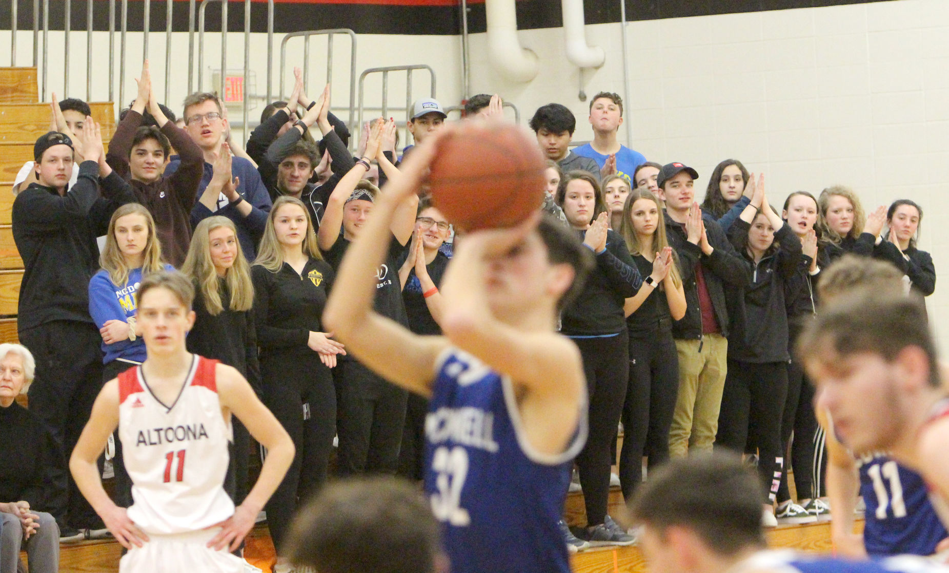 McDonell boys basketball at Altoona 2-13-20
